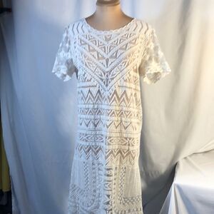 Sugarlips pullover lace dress size large